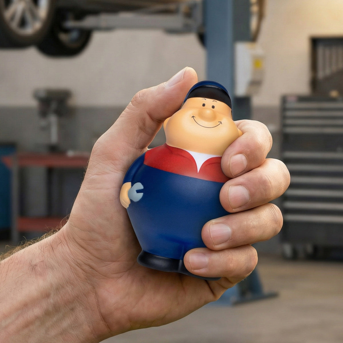 SQUEEZIES® Mechaniker Bert® – Detailansicht 2