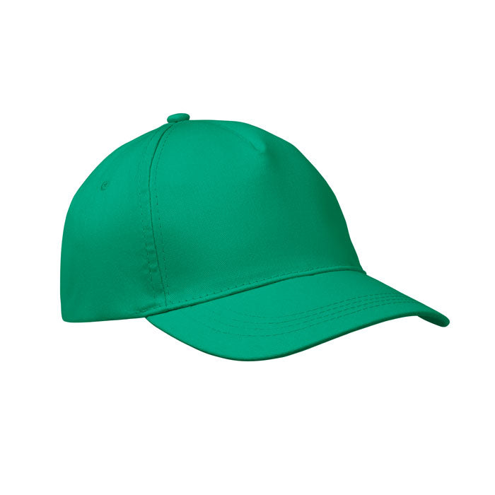 BUZZ Baseball cap 5 panels 160g/m² – Grün