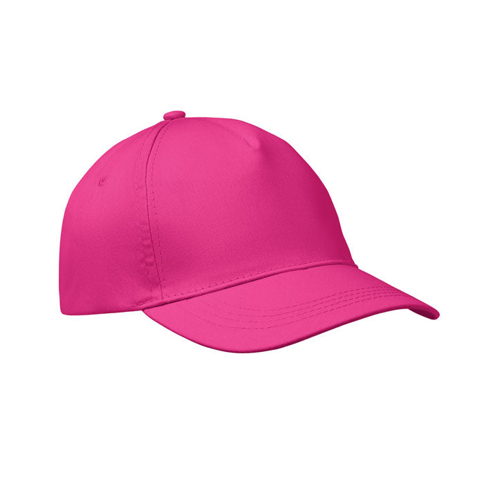 BUZZ Baseball cap 5 panels 160g/m² – Fuchsie