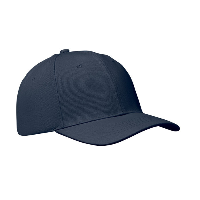 BUFFALO Baseball cap 6 panels 260g/m² – Blau