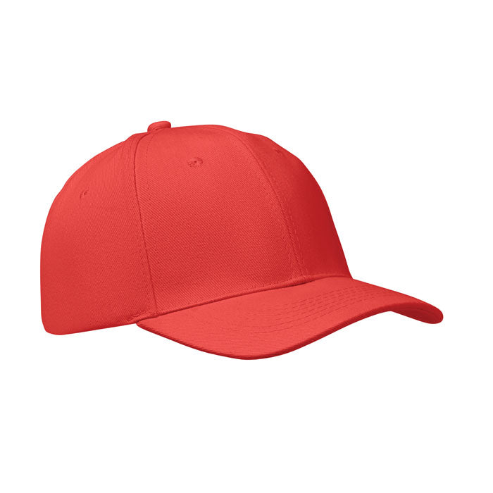 BUFFALO Baseball cap 6 panels 260g/m² – Rot