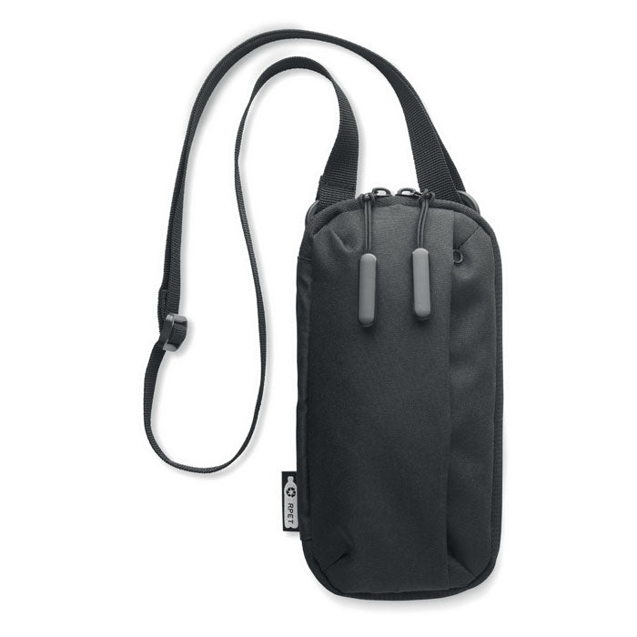 VALLEY WALLET Crossbody-Smartphone-Tasche – Schwarz