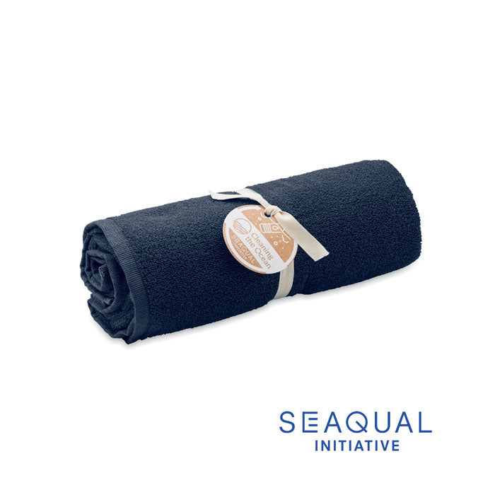 SAND SEAQUAL® Handtuch 70x140cm – Blau