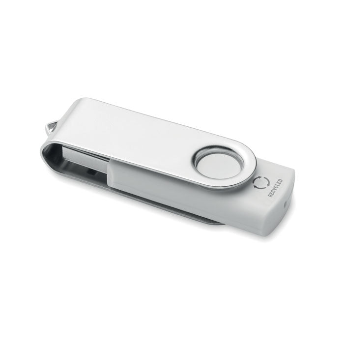 TECHMATE RABS USB 16G recycelter ABS – Weiß