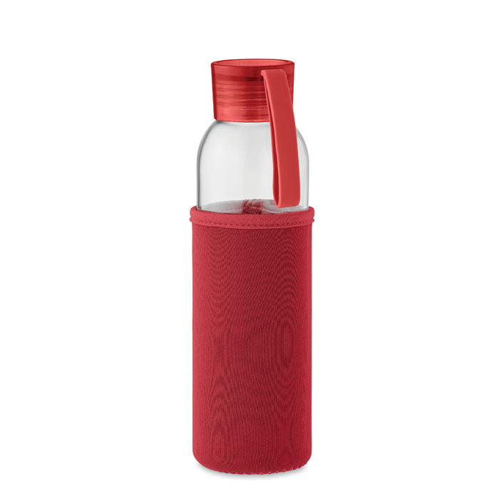 EBOR Flasche recyceltes Glas 500 ml – Rot