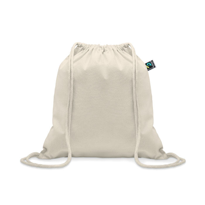 OSOLE DRAW Beutel mit Kordelzug Fairtrade – Beige