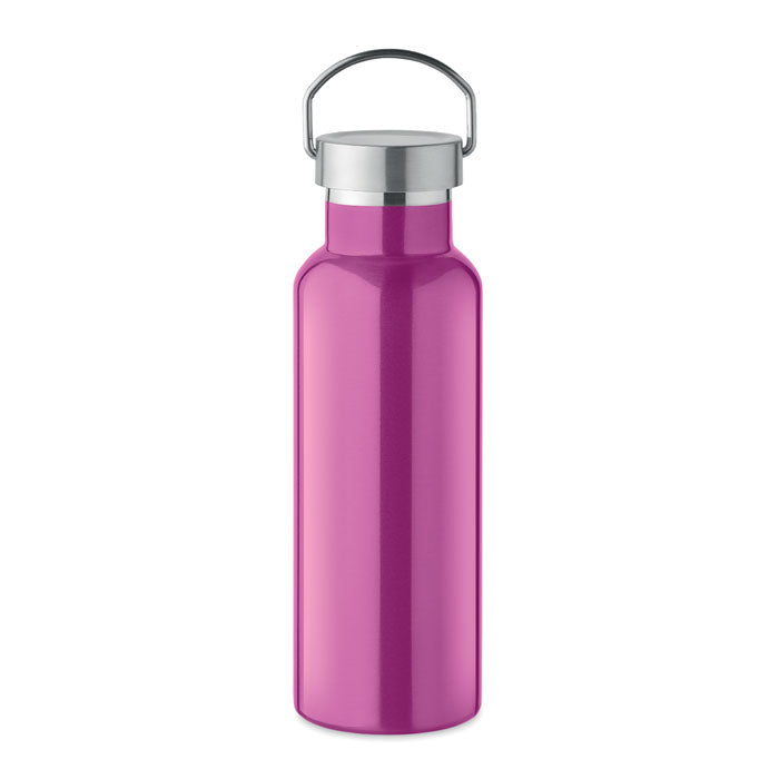 FLORENCE Doppelwandige Flasche 500 ml – Fuchsie