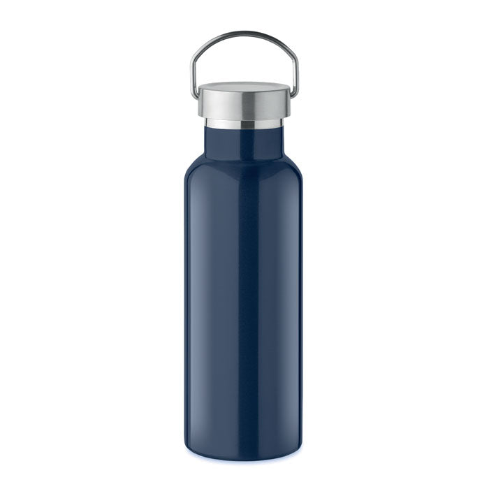 FLORENCE Doppelwandige Flasche 500 ml – Marineblau