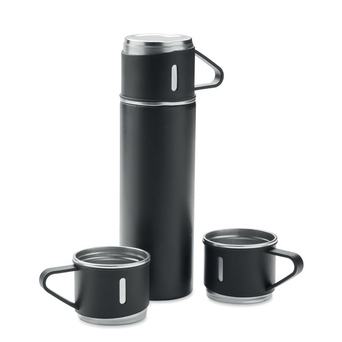 SHARM Flasche und Becher-Set 4tlg. – Schwarz