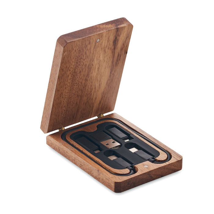 VERSA 3in1 Kabel-Set – Holz