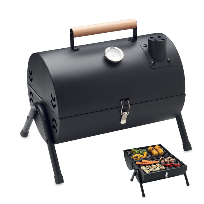 CHIMEY Tragbarer BBQ Grill – Schwarz
