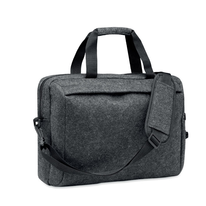 PLANA 13" Laptop Tasche RPET-Filz – Steingrau