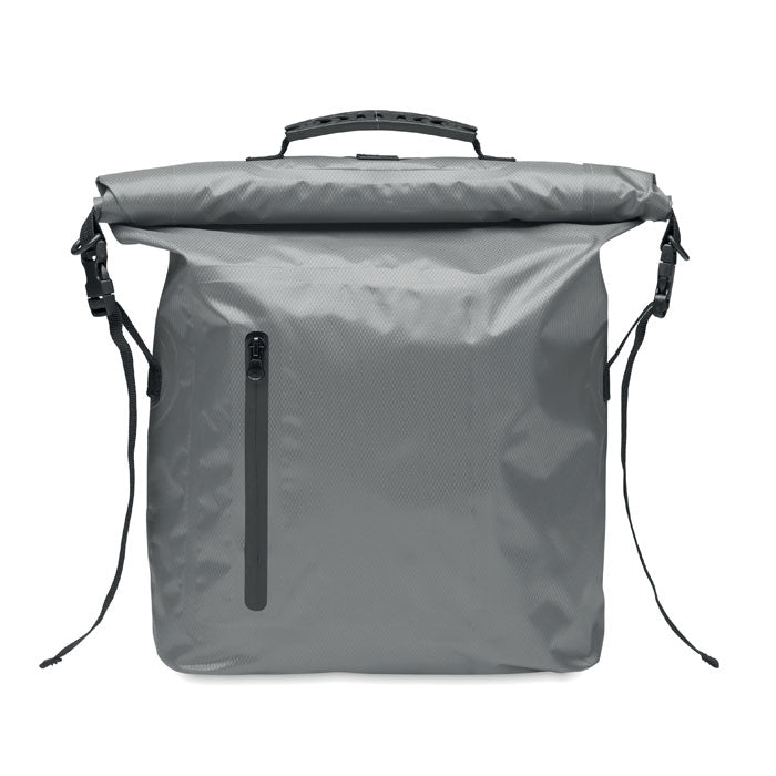 SCUBAROLL Rolltop-Tasche RPET – Steingrau