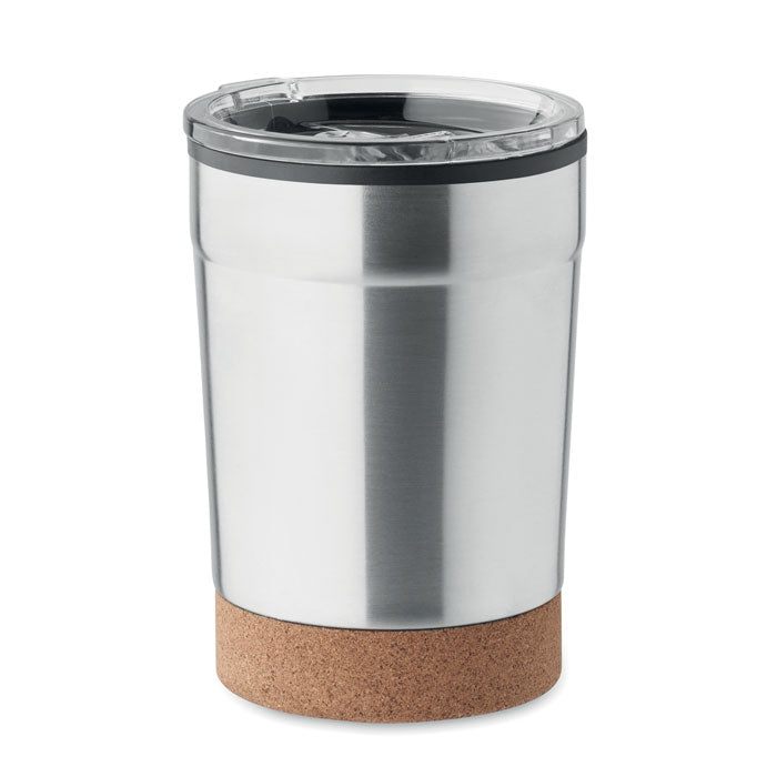 NOMU Doppelwandiger Becher 300ml – Mattsilber