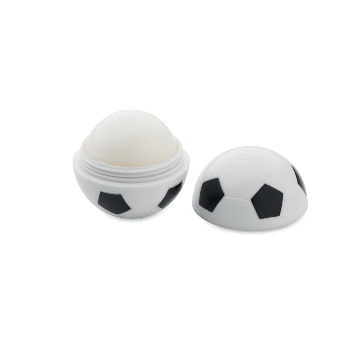 Lippenbalsam Fußball – Weiß/schwarz