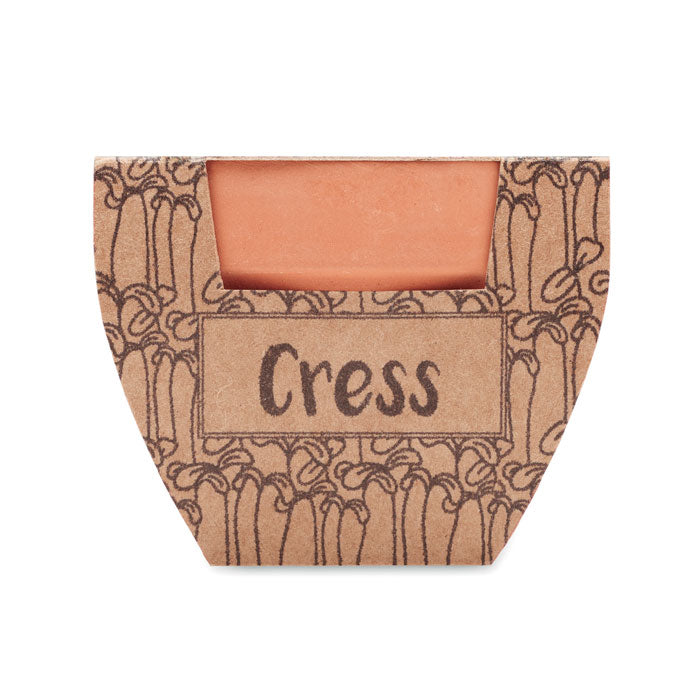 CRESS POT Terrakotta-Topf Kresse