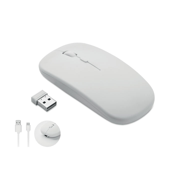 CURVY C Optische Mouse – Weiß