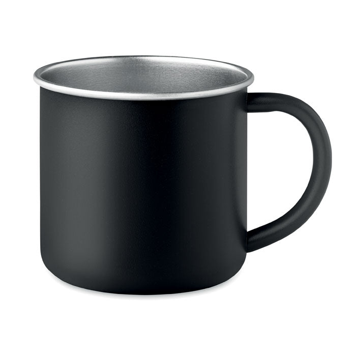 CARIBU Becher recycelter Edelstahl – Schwarz