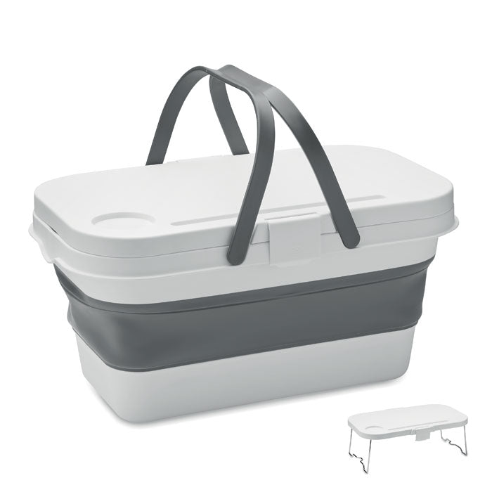 CESTA Picknickkorb Silikon – Weiß