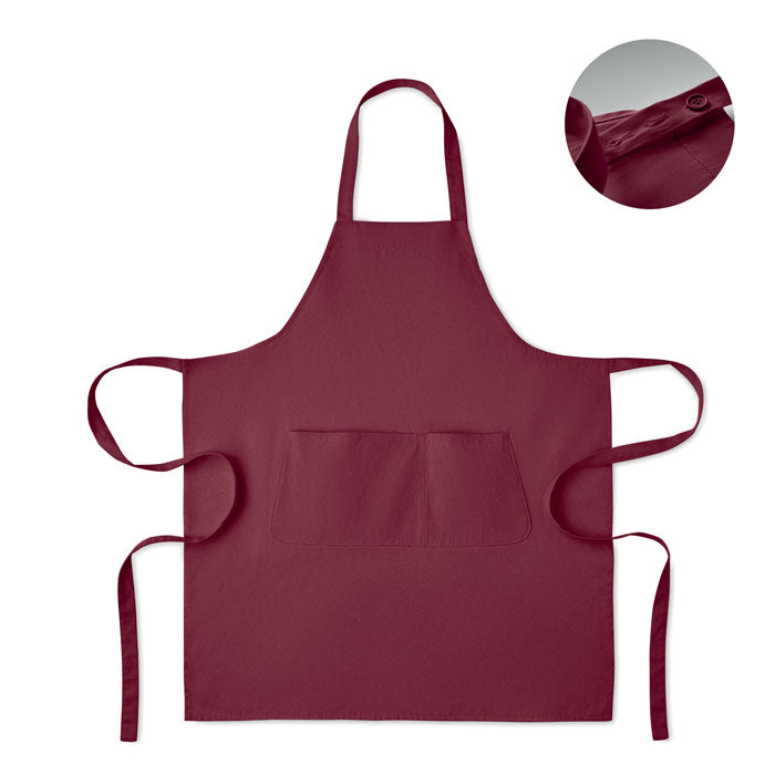 GAMMA Küchenschürze Organic Cotton – Bordeaux