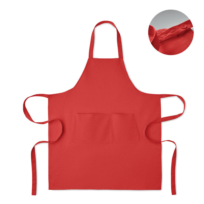 GAMMA Küchenschürze Organic Cotton – Rot