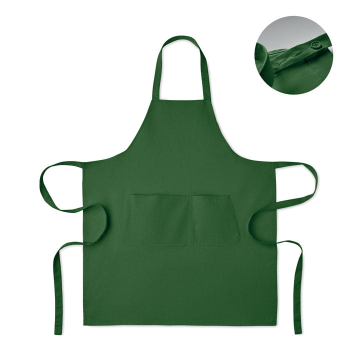 GAMMA Küchenschürze Organic Cotton – Dunkelgrün
