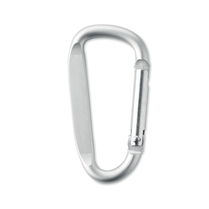 GANCHO Karabinerhaken Aluminium – Mattsilber
