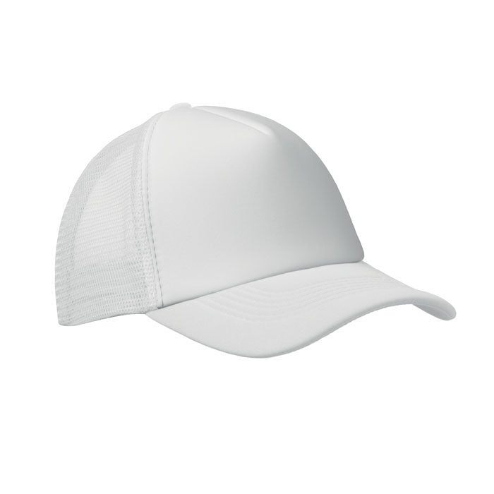 BUBBLE Trucker cap 5 panels – Weiß