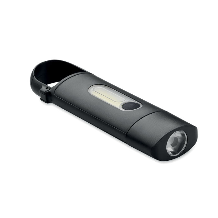 BLUZ COB-Taschenlampe – Schwarz