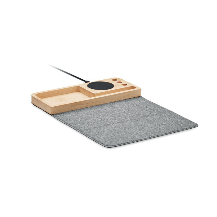 PANDU Induktiver Organizer 15W – Holz