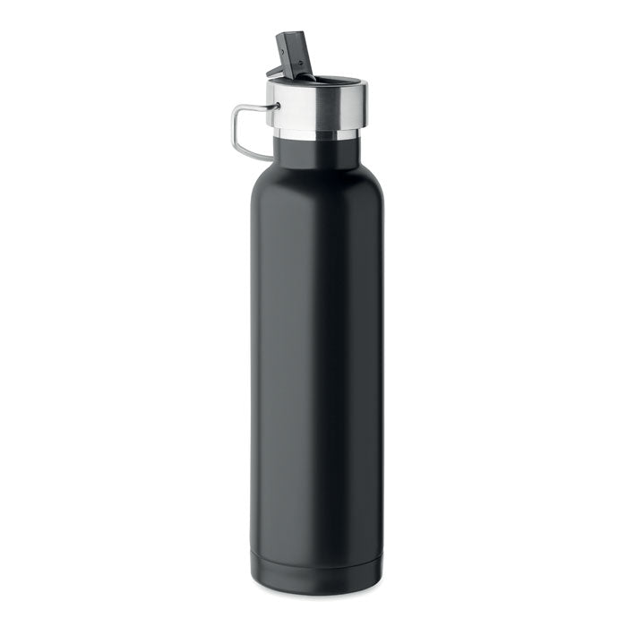RIFLOW Doppelwandige Flasche 660 ml – Schwarz