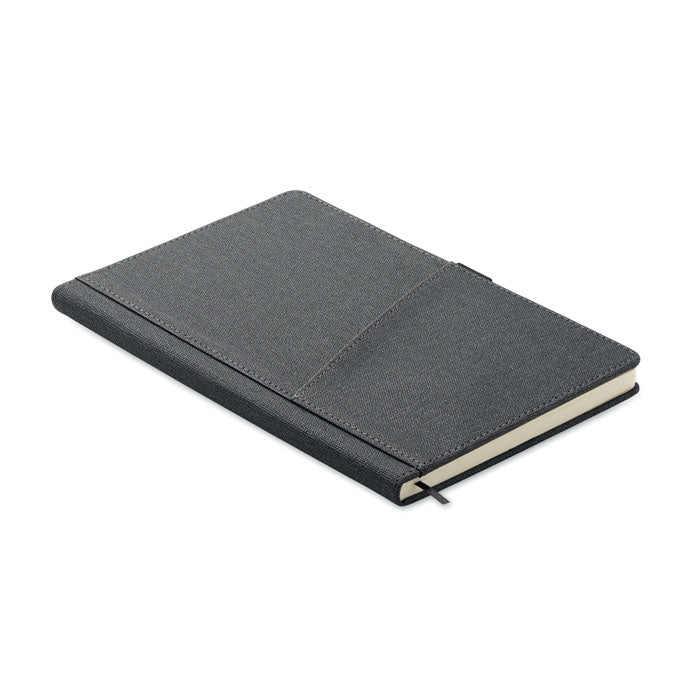 CINCO A5 notebook PU front pocket – Steingrau