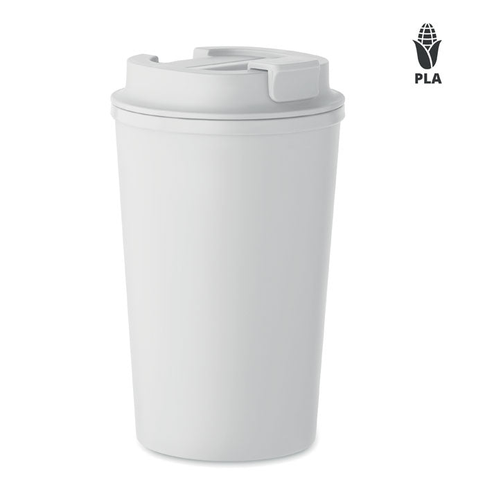 BEIBAKU Doppelwandiger Becher 350 ml – Weiß
