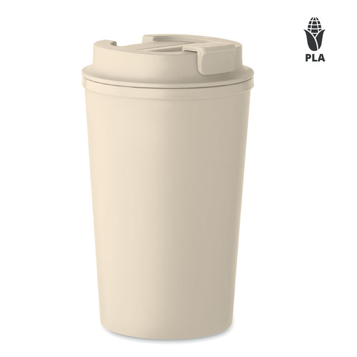 BEIBAKU Doppelwandiger Becher 350 ml – Beige