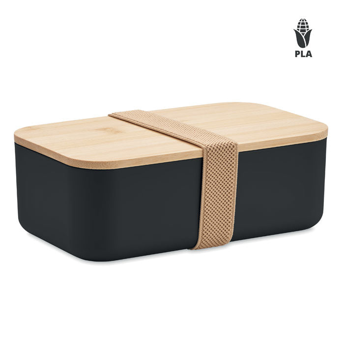 BEIBABOX Lunchbox PLA Mais 1000ml – Schwarz