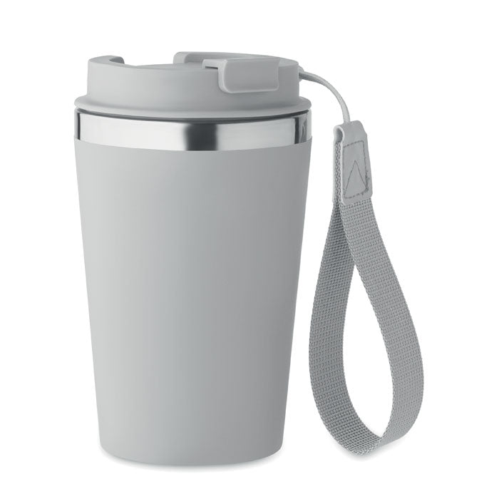 TOPAZ Doppelwandiger Trinkbecher 350 – Grau