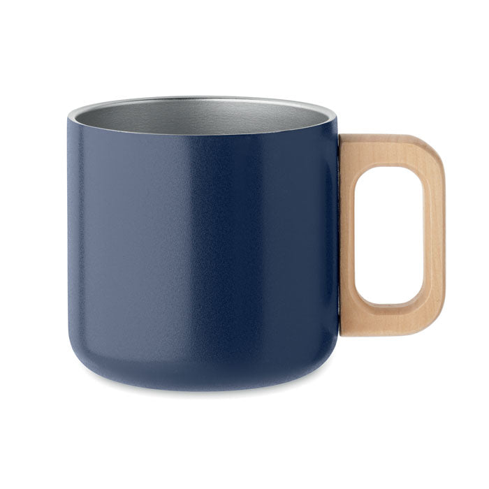 ACERO Doppelwandiger Becher 350 ml – Marineblau
