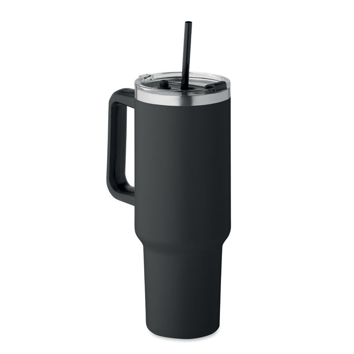 SUMA Doppelwandiger Trinkbecher MO2327 – Schwarz