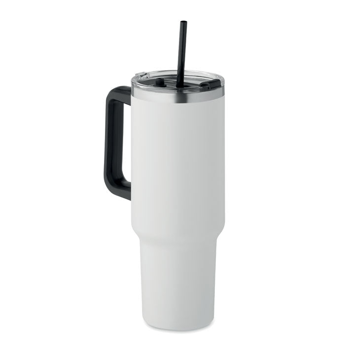 SUMA Doppelwandiger Trinkbecher MO2327 – Weiß