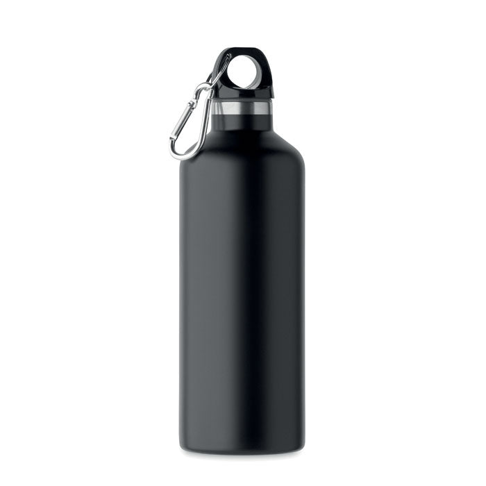 CARABI Doppelwandige Flasche 500 ml – Schwarz