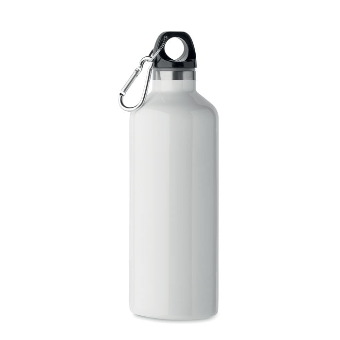 CARABI Doppelwandige Flasche 500 ml – Weiß