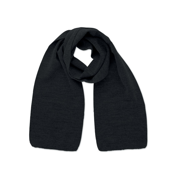 RAFY Schal RPET-Polyester – Schwarz