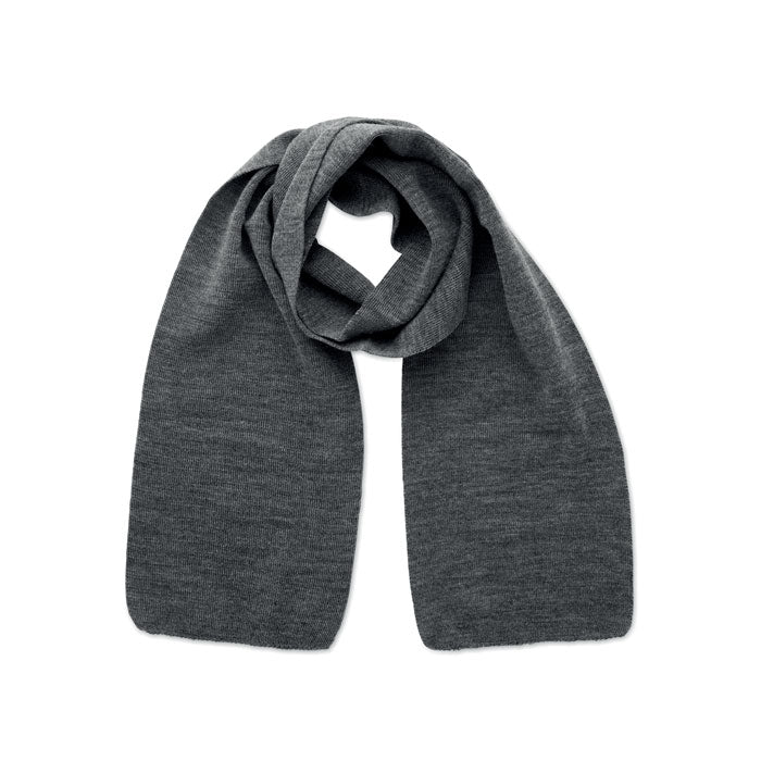 RAFY Schal RPET-Polyester – Weiß/schwarz