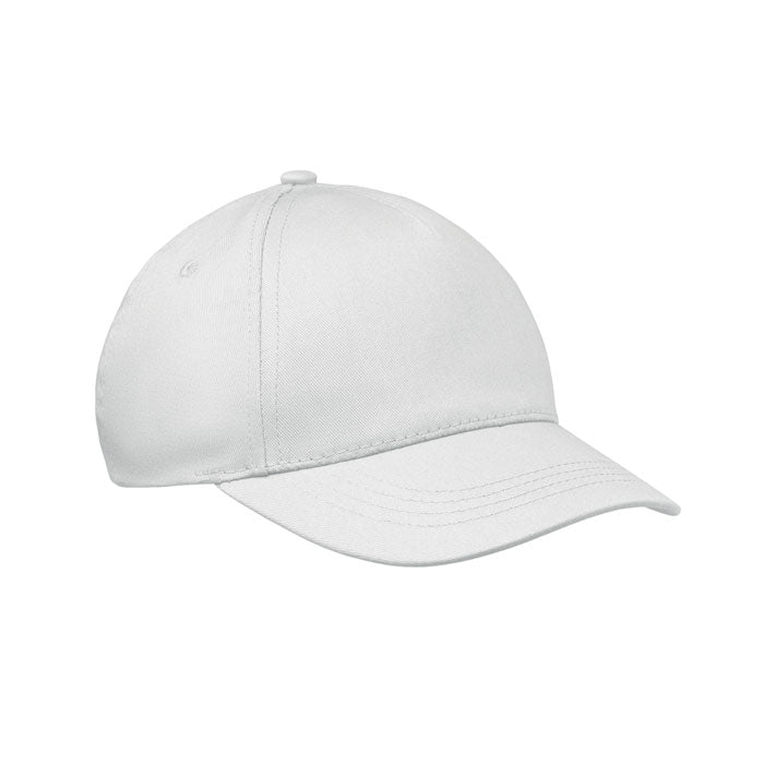 BUZZ KIDS 5-Panel-Baseball-Cap Kinder – Weiß