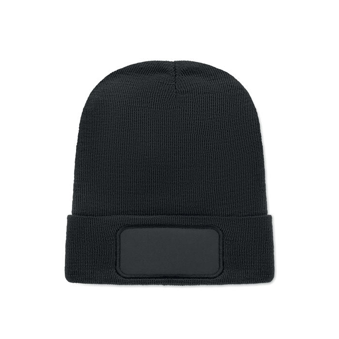 CAPNIT Beanie RPET-Polyester – Schwarz