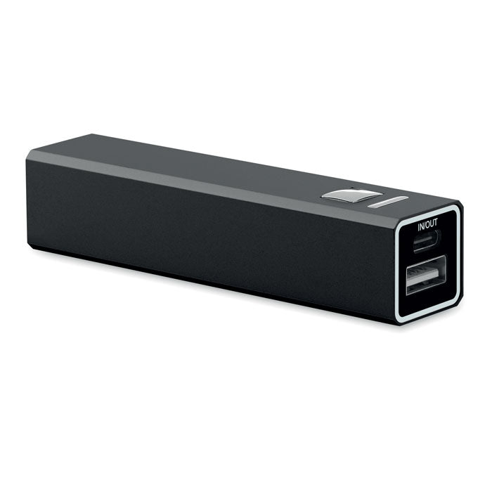 POWERALUC 2600 mAh Powerbank – Schwarz