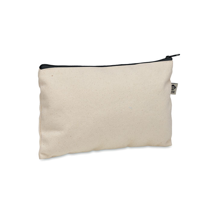 PESACARA Kosmetiktasche Organic Cotton – Schwarz