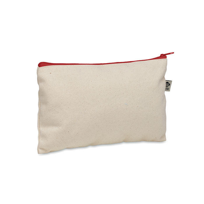 PESACARA Kosmetiktasche Organic Cotton – Rot