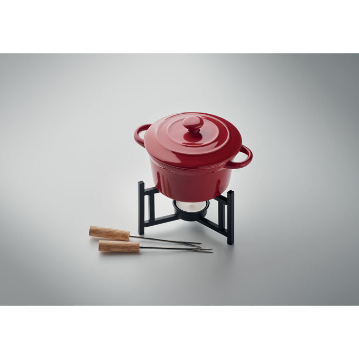 BIG KASE Keramik-Fondue-Set 300 ml