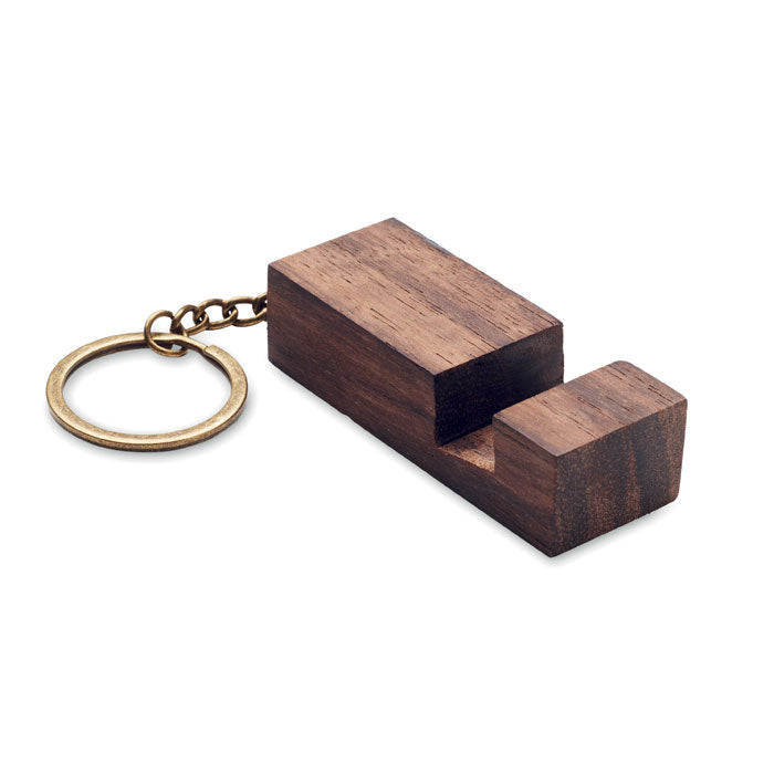CODE Schlüsselring mit Halter – Holz